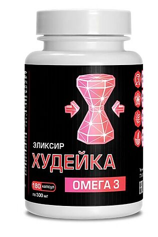 ЭКО-ПРОДУКТЫ Масло капсулированное льняное 'Худейка' 180капс. 54г #1179404