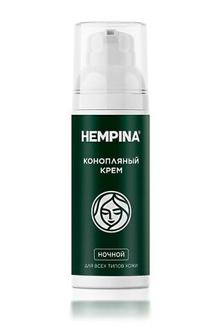 ЭКО-ПРОДУКТЫ Крем для лица ночной Hempina 40мл #1179979