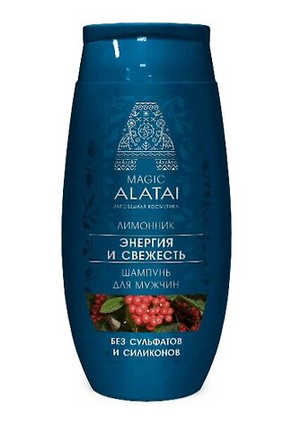 ЭКО-ПРОДУКТЫ Шампунь 'Энергия и свежесть' мужской Magic Alatai 250мл #1179988