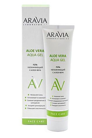 KRISTALLER Aravia Laboratories Увлажняющий гель для лица с алоэ / Aloe Vera Aqua Gel, 100 мл #1179994