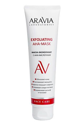 KRISTALLER Aravia Laboratories Маска-эксфолиант для лица с AHA-кислотами / Exfoliating AHA-Mask, 100 мл #1180368