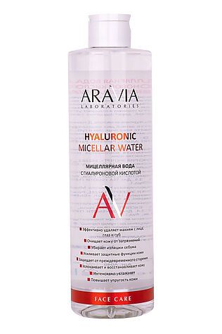 KRISTALLER Aravia Laboratories Мицеллярная вода с гиалуроновой кислотой / Hyaluronic Micellar Water, 520 мл #1181323