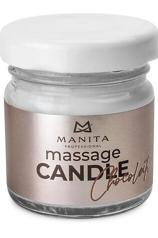KRISTALLER Manita Professional Свеча массажная / Chocolate, 30 мл #1182043