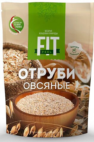 ЭКО-ПРОДУКТЫ Отруби овсяные 400г #1182230