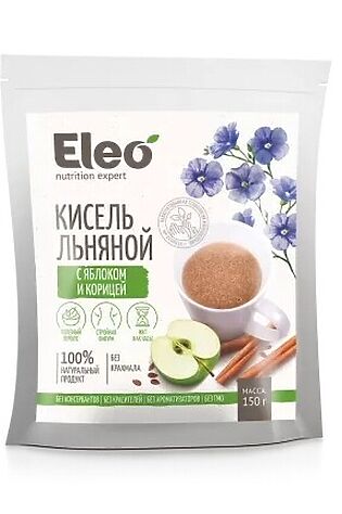 ЭКО-ПРОДУКТЫ Кисель льняной с яблоком и корицей 150г #1182364