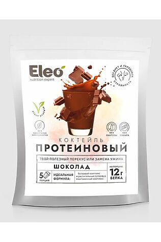 ЭКО-ПРОДУКТЫ Протеиновый коктейль 'Шоколад' дой-пак 150г #1182531