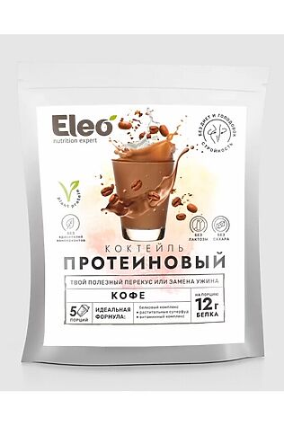 ЭКО-ПРОДУКТЫ Протеиновый коктейль 'Кофе' дой-пак 150г #1182532