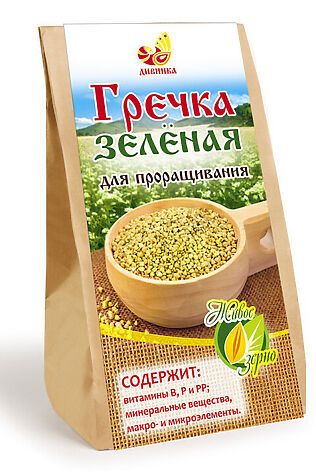 ЭКО-ПРОДУКТЫ Гречка зеленая для проращивания 500г #1182541