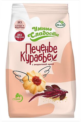 ЭКО-ПРОДУКТЫ Печенье 'УмСладости' курабье с амарантовой мукой 200г #1183302