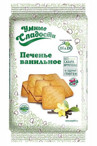 ЭКО-ПРОДУКТЫ Печенье 'УмСладости' творожное амарантовое без сахара 160г #1183305