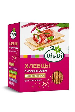 ЭКО-ПРОДУКТЫ Хлебцы амарантовые кукурузно-рисовые 195г #1183450