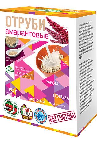 ЭКО-ПРОДУКТЫ Отруби амарантовые 250г #1183459