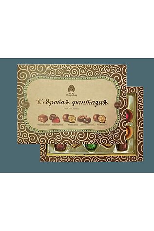 ЭКО-ПРОДУКТЫ Конфеты набор 'Кедровая фантазия' кор 210г #1183501