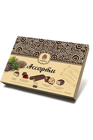 ЭКО-ПРОДУКТЫ Конфеты набор 'Кедровое ассорти' кор 200г #1183502