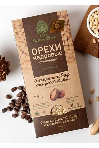 ЭКО-ПРОДУКТЫ Ядро кедрового ореха пачка вакуум 100г #1183530