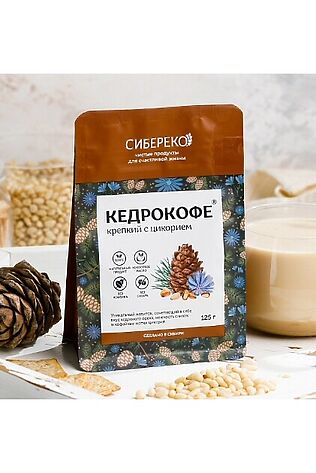 ЭКОПРОДУКТЫ Кедрокофе Цикорий, крепкий Apic 125г #1183965
