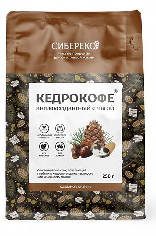 ЭКО-ПРОДУКТЫ Кедрокофе Антиоксидантный Apic 250г #1183968