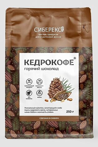 ЭКО-ПРОДУКТЫ Кедрокофе Горячий шоколад Apic 250г #1183970