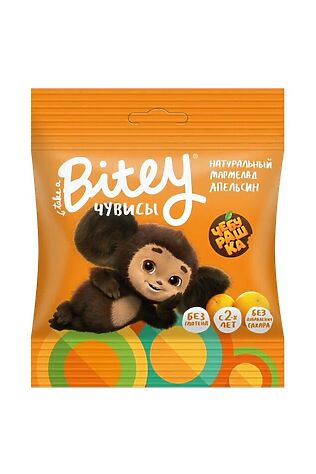 ЭКО-ПРОДУКТЫ Мармелад Bitey 'Чувисы' Апельсин 20г #1183998