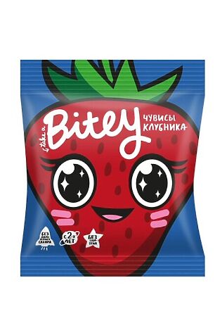ЭКО-ПРОДУКТЫ Мармелад Bitey 'Чувисы' Клубника 20г #1183999