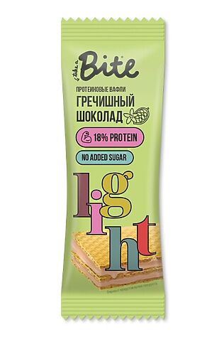 ЭКО-ПРОДУКТЫ Вафли протеиновые Bite 'Гречишный шоколад' 35г #1184296