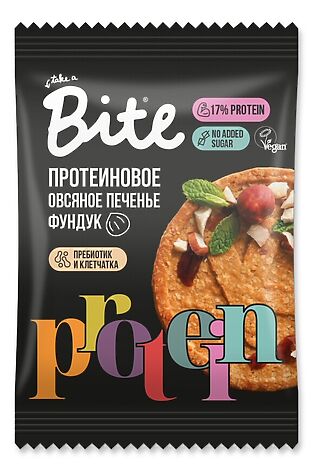 ЭКО-ПРОДУКТЫ Печенье протеиновое овсяное с фундуком 69г #1184302