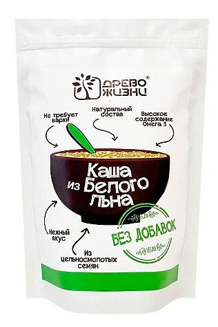 ЭКО-ПРОДУКТЫ Каша белого льна без добавок 250г #1184314