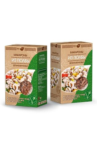 ЭКО-ПРОДУКТЫ Макароны полбяные 'Рожки' ц/з 400г #1184341