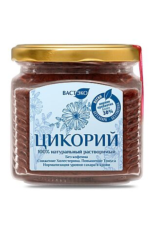 ЭКО-ПРОДУКТЫ Цикорий натуральный растворимый, стекло 220г #1184355