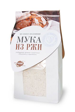 ЭКО-ПРОДУКТЫ Мука ржаная цельносмолотая 500г #1184404