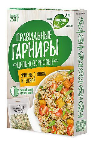 ЭКО-ПРОДУКТЫ Ячмень с киноа и тыквой 250г #1184424