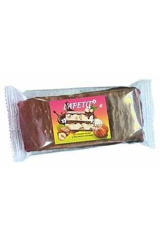 ЭКОПРОДУКТЫ Нуга L'apetit батончик с миндалем и фундуком в молочном шок 40г #1184445
