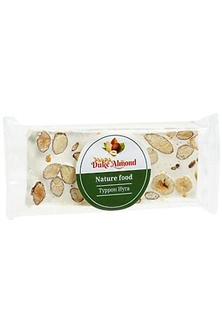 ЭКО-ПРОДУКТЫ Нуга Туррон батончик с миндалём и фундуком 50г #1184448