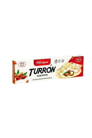 ЭКО-ПРОДУКТЫ Нуга Туррон с миндалем и фундуком 100г #1184451