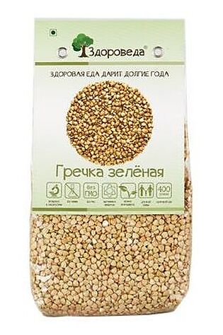 ЭКО-ПРОДУКТЫ Гречка зеленая 400г #1184455