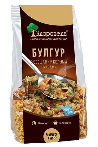 ЭКО-ПРОДУКТЫ Булгур с белыми грибами и овощами 250г #1184733