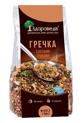 ЭКО-ПРОДУКТЫ Гречка с белыми грибами 250г #1184735
