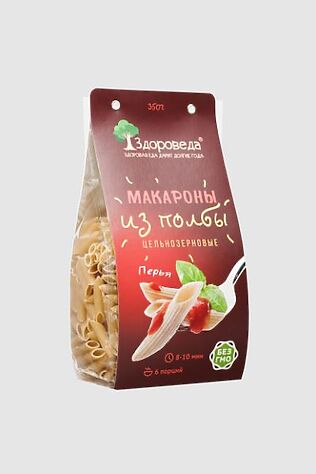 ЭКОПРОДУКТЫ Макароны полбяные 'Перья' ц/з 350г #1184745
