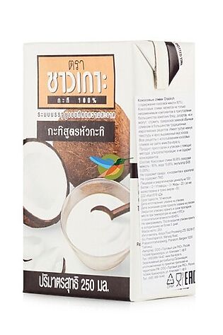 ЭКО-ПРОДУКТЫ Сливки кокосовые Chaokoh 250 мл #1184766