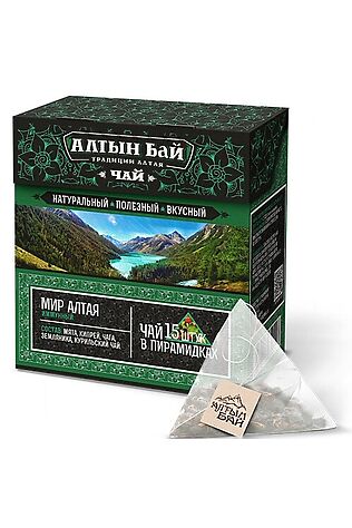 ЭКО-ПРОДУКТЫ Чайный напиток 'Мир Алтая' иммунный пирамидка 15*10г #1184927