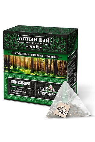 ЭКО-ПРОДУКТЫ Чайный напиток 'Мир Сибири' тонизирующий пирамидка 15*10г #1184929