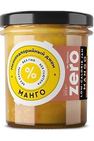 ЭКО-ПРОДУКТЫ Джем Манго низкокалорийный 270г #1184961