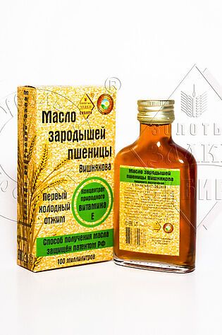 ЭКО-ПРОДУКТЫ Масло зародышей пшеницы 100% 100мл #1185009