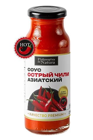 ЭКО-ПРОДУКТЫ Соус азиатский 'Острый Чили' бутылка стекло 230г #1185137