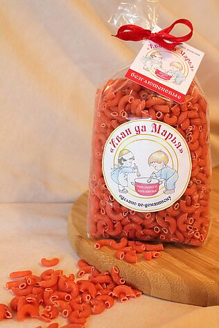 ЭКО-ПРОДУКТЫ Макароны из красной чечевицы безглютеновые 'рожки' коробка 400г #1185147