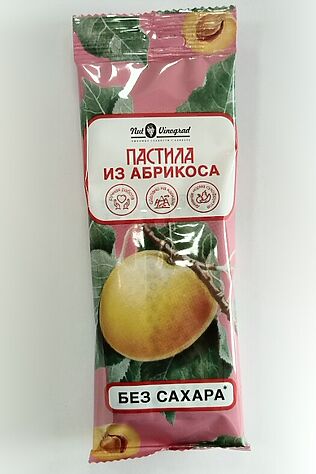 ЭКО-ПРОДУКТЫ Пастила фруктовая Абрикосовая б.сахара 80г #1185167