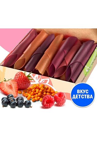 ЭКО-ПРОДУКТЫ Пастила ягодный микс натуральная ш\б Pastilab 250г #1185181