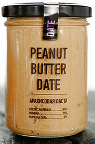ЭКО-ПРОДУКТЫ Паста арахисовая с фиником DATE 200г #1185185