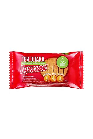 ЭКО-ПРОДУКТЫ Печенье многозлаковое 'Три злака' шоу-бокс 75г #1187129