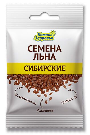 ЭКО-ПРОДУКТЫ Лён семена 40г #1187174